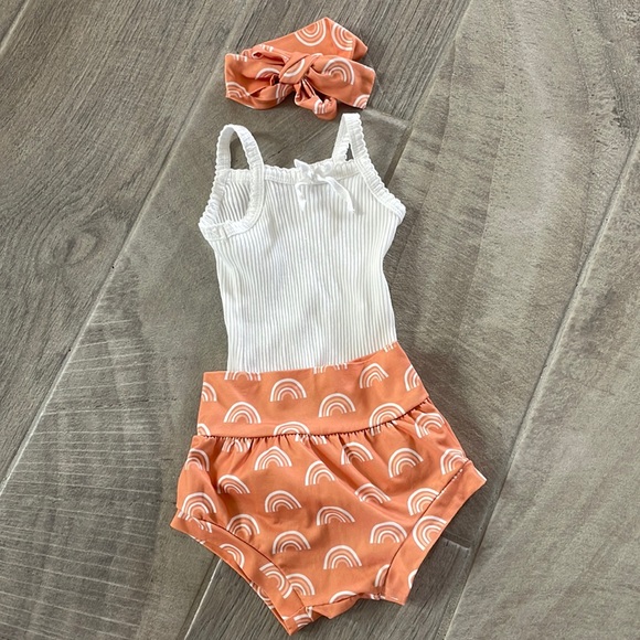 Other - Baby Girl 0-3M Summer Outfit